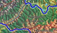 gräfliche Vogteien von Nilsitz über der Bergfreiheit Eisenwald